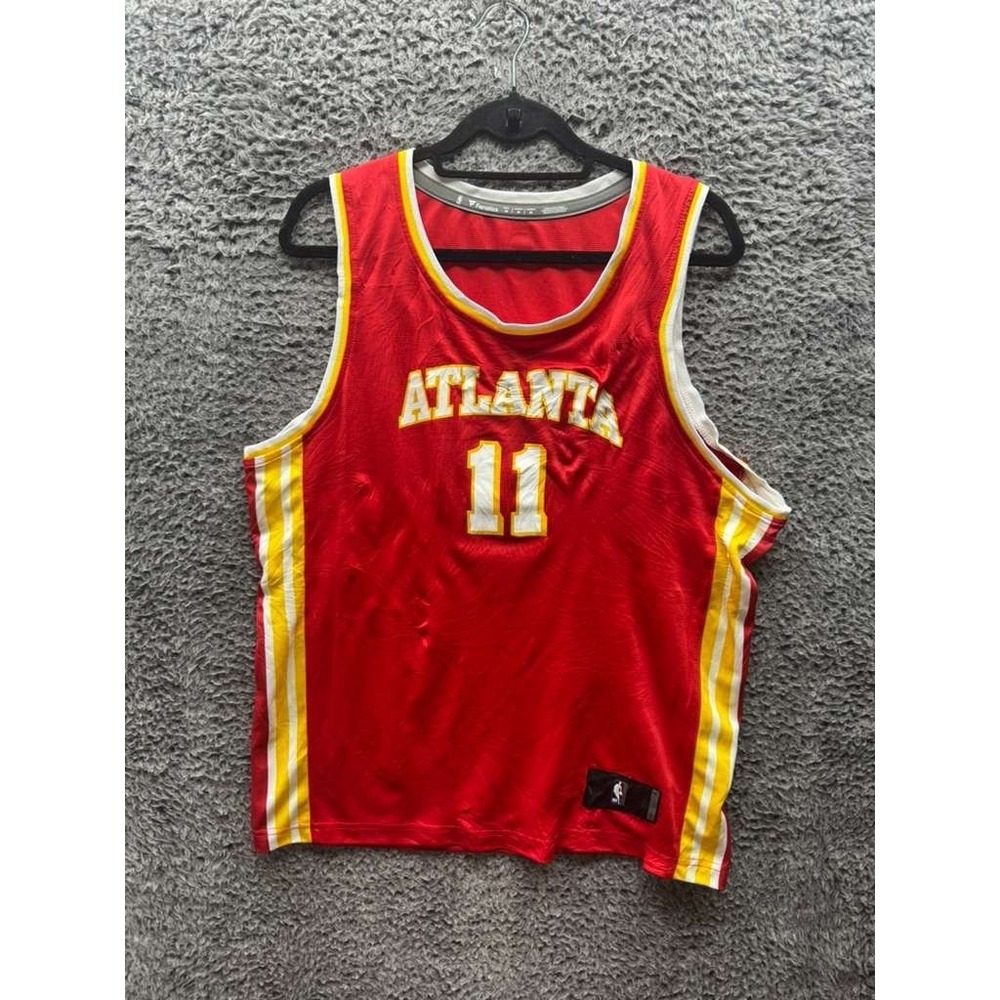Fanatics NBA Atlanta Hawks Trae Young #11 Swingman Jersey Red‎ Mens Size M